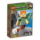 LEGO Minecraft, Minecraft BigFig, Alex z kurczakiem, 21149