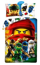 LEGO NINJAGO, 2-częściowy komplet pościeli, 140-200 cm