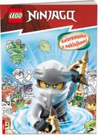 LEGO NINJAGO. Kolorowanka z naklejkami
