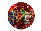 LEGO Ninjago, talerzyki urodzinowe, 23 cm, 8 szt.
