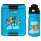 LEGO Ninjago, zestaw: lunchbox + bidon, 390 ml