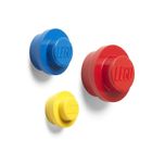 LEGO, zestaw wieszaków na ścianę, 3 szt.