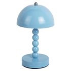 Leitmotiv, Bubbles, lampka stołowa, niebieska, 16 cm