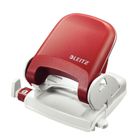 Leitz, New Nexxt, dziurkacz, czerwony, 25 kartek