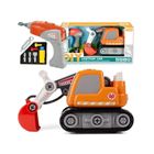 Lena, Koparka na gąsienicach, pojazd do skręcania