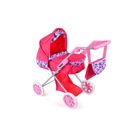 Lena, wózek głęboki dla lalek, gondola + torebka