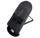 Leżaczek, bujaczek dziecięcy, czarny