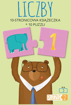 Liczby. Książeczka + 10 puzzli