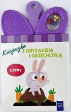 Liczby. Książeczki z gryzakiem i grzechotką