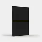 Like U, Fun M, notatnik A5, kropki, czarny/cytrynowy, 1 szt.