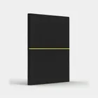 Like U, Fun S, notatnik B6, kratka, czarny/cytrynowy, 1 szt.