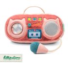 Lilliputiens, Kotka Jeanne, Radio, zabawka sensoryczna, przytulanka, 9m+