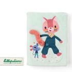 Lilliputiens, Myszka Nina, Przebieranki, miękka książeczka aktywizująca, 9m+