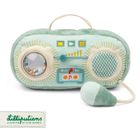 Lilliputiens, Smok Joe, Radio, zabawka sensoryczna, przytulanka, 9m+