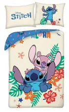 Lilo i Stitch, 2-częściowy komplet pościeli bawełnianej, 140-200 cm
