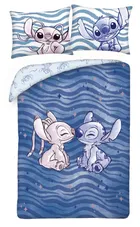 Lilo i Stitch, 2-częściowy komplet pościeli bawełnianej, 140-200 cm