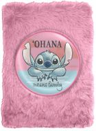 Lilo i Stitch, notatnik w pluszowej okładce