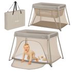 Lionelo, Alice, łóżeczko turystyczne, 3w1, Beige Olive