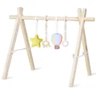 Lionelo, Anis, drewniany stojak edukacyjny, baby gym