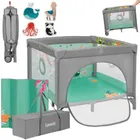 Lionelo, Mille Plus, kojec wielofunkcyjny, grey green