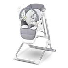 Lionelo, Niles, krzesełko do karmienia, bujaczek, grey