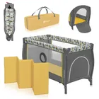 Lionelo, Sven Plus, łóżeczko turystyczne, Yellow Scandi