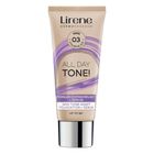 Lirene, All Day Tone!, podkład dopasowujący + serum, 03 Nude, 30 ml