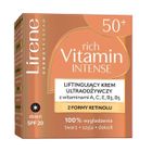 Lirene, Rich Vitamin Intense, liftingujący krem odżywczy na dzień SPF20, 50 ml