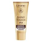 Lirene, Shiny Touch, pielęgnacyjny podkład kryjący, 03 Beige, 30 ml