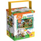 Lisciani, 44 Koty, puzzle z rączką, 60 elementów