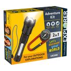 Lisciani, I'm a Genius, Explorer, Adventure Kit, latarka z kompasem