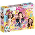 Lisciani, Soy Luna, wrotki, puzzle dwustronne maxi, 150 elementów