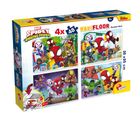 Lisciani, Spidey i super-kumple, puzzle dwustronne, 192 elementy