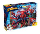 Lisciani, Spidey i super-kumple, puzzle dwustronne, 24 elementy