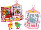 Little Live Pets, Kochane ptaszki w klatce, zabawka interaktywna