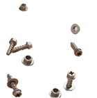 Little Tikes, Creative Construction, Nuts and Bolts, zestaw śrubek i nakrętek, 24 elementy