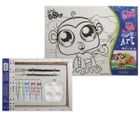 Littlest Pet Shop, obraz do malowania + farby, zestaw