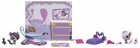 Littlest Pet Shop, Velvet Biskit i Cashmere Biskit, zestaw tematyczny z figurkami,