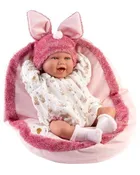 Llorens, Mimi, lalka bobas, śmiejąca się, z podusią, 42 cm