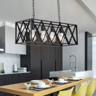 Loft, lampa wisząca industrialna, żyrandol, 4-punkty oświetleniowe