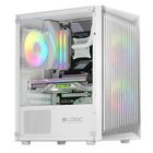 Logic Concept, Atos ARGB Mini, obudowa komputerowa, USB 3.0, biała