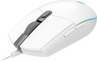 Logitech, G102 Lightsync Wh, mysz