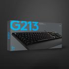 Logitech, klawiatura mechaniczna, USB 2.0, US, czarna