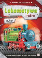 Lokomotywa retro, model do złożenia