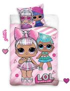L.O.L. Surprise Glitter, 2- częściowy komplet pościeli, 140-200 cm