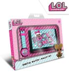 L.O.L. Surprise, zestaw: zegarek elektroniczny + portfel