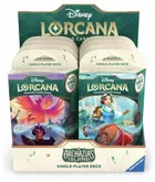 Lorcana, Disney, Archazia's Island, Starter Deck Box, gra karciana, 8 szt.