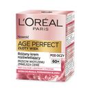 L'Oreal Paris, Age Perfect Złoty Wiek 60+, różany krem rozświetlający pod oczy, 15 ml