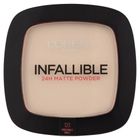 L'Oreal Paris, Infallible Make-Up, puder matujący, 123 Warm Vanilla, 9 g