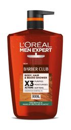 L'Oreal Paris, Men Expert Barber Club, żel pod prysznic do ciała,włosów i brody, 1000 ml